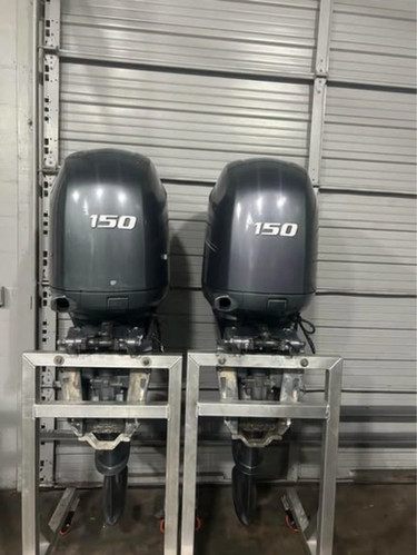 Yamaha Pre Owned Twin Yamaha F150 4-Stroke  Outboard Motor thumbnail 2