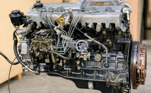 TOYOTA LAND CRUISER ENGINE 4.2L TURBO DIESEL 1HD-FT NON EFI 6-CYLINDER 1996–1998 thumbnail 4
