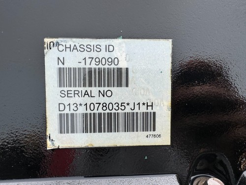 2014 Volvo D13 Diesel Engine, EPA13, D13J, Fam # EVPTH12.8G01, 12.8L, 425HP thumbnail 7
