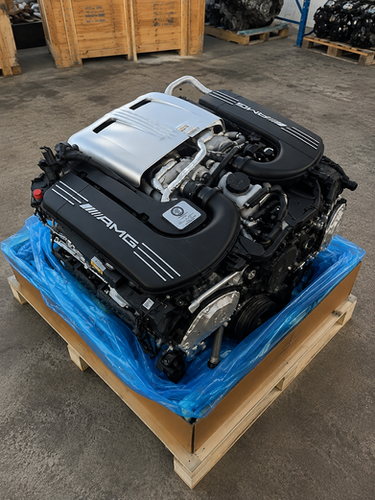 Mercedes-AMG M177 4.0L V8 Bi-Turbo Complete Petrol Engine Assembly thumbnail 2