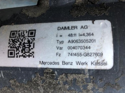 Rear Axle Complete Mercedes-Benz Sprinter 5t Box 906 9063505201 P21313596 thumbnail 6