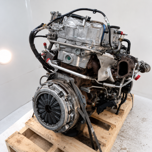 MITSUBISHI L200 TRITON 2.5L 4D56 TURBO DIESEL ENGINE 2008-2009 thumbnail 4