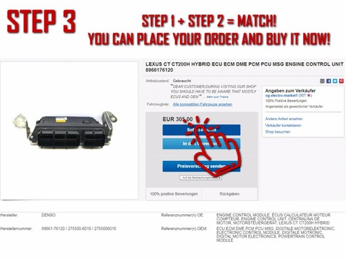 HYUNDAI H1 ECU ECM DME PCM PCU MSG ENGINE CONTROL UNIT 391144A510 thumbnail 3