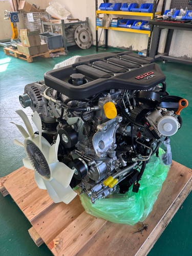 Isuzu 4JJ1-TC 3.0L 4-Cylinder Turbo Diesel Engine Assembly