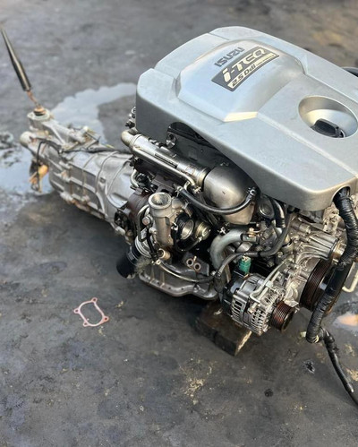 Isuzu 4JK1-TC / 4JK1-TCX 2.5L Turbo Diesel Engine Assembly (Used) thumbnail 3