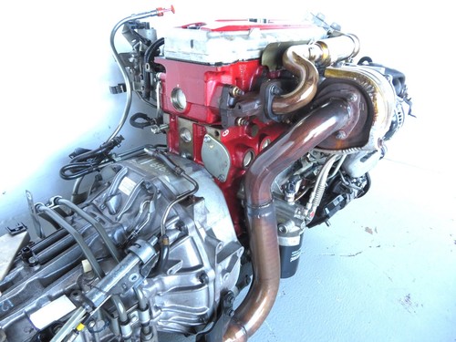 JDM TOYOTA HINO DUTRO N04C 4.0L DIESEL TURBO ENGINE & AUTO TRANSMISSION JDM N04C thumbnail 14