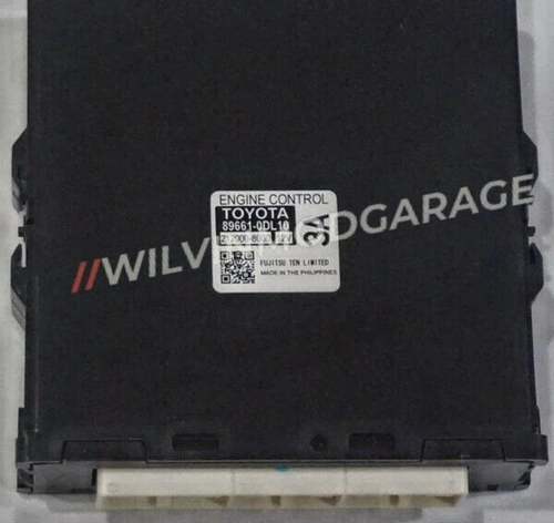 Genuine Computer Engine Control ECU Unit 2013-16 Toyota Yaris Manual 89661-0DL10