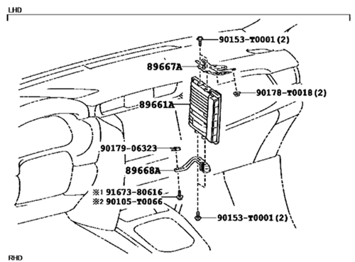 89666-0KC20 Computer, Engine Control For Toyota Fortuner 07.2015 GUN156 GUN166 thumbnail 7
