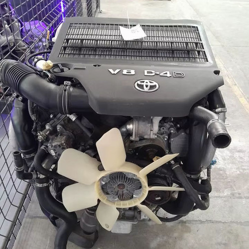 Toyota 1VD-FTV 4.5L V8 Turbo Diesel Engine Assembly