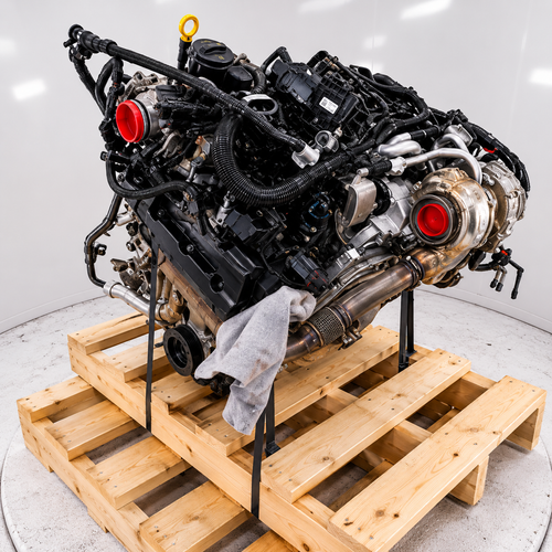 VOLKSWAGEN AMAROK COMPLETE ENGINE 3.0L V6 TURBO DIESEL DDXC EURO-6 2016-2022 thumbnail 3