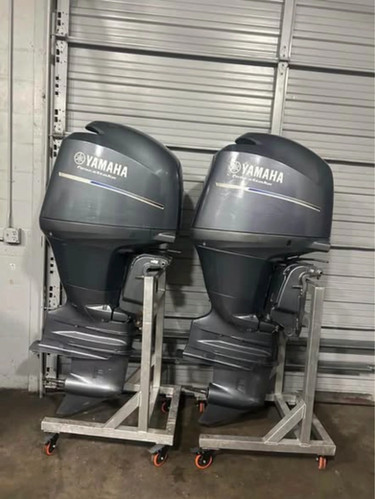Yamaha Pre Owned Twin Yamaha F150 4-Stroke  Outboard Motor thumbnail 3