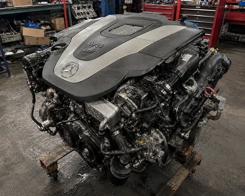 Mercedes-Benz OM642 3.0L V6 Turbo Diesel Complete Engine Assembly