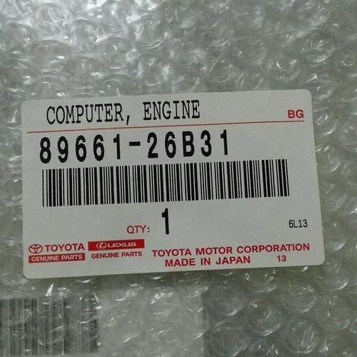 Genuine 2005-2014 Toyota Hiace ECU Engine Computer 89661-26B31 Japan DENSO OEM thumbnail 5