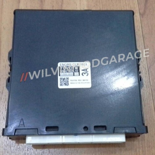 Genuine Computer Engine Control ECU Unit 2013-16 Toyota Yaris Manual 89661-0DL10 thumbnail 4