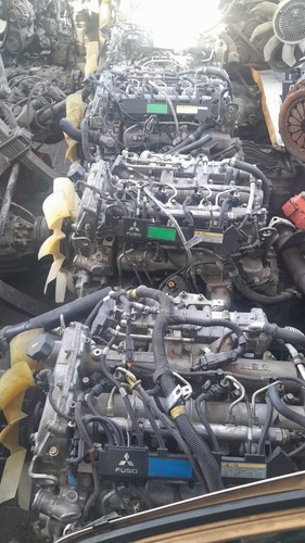 OEM MITSUBISHI FUSO CANTER 3.0L 4P10 TURBO DIESEL ENGINE MOTOR COMPLETE thumbnail 3
