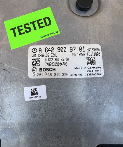 11-18 MERCEDES SPRINTER ECU ENGINE CONTROL MODULE COMPUTER A 642 900 97 01 thumbnail 2