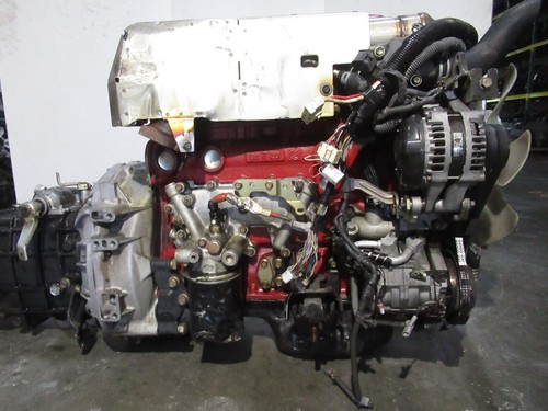 JDM TOYOTA HINO DUTRO N04C 4.0L DIESEL ENGINE MANUAL TRANSMISSION N04C NON-TURBO thumbnail 10