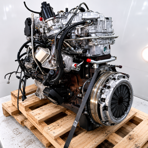 MITSUBISHI L200 TRITON 2.5L 4D56 TURBO DIESEL ENGINE 2008-2009 thumbnail 8