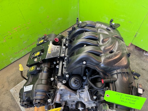15 JEEP WRANGLER JK 3.6 COMPLETE ENGINE MOTOR ASSEMBLY 14-18 thumbnail 3