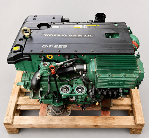 Volvo Penta D4 3.7L 4-Cylinder Turbo Diesel Marine Engine thumbnail 2