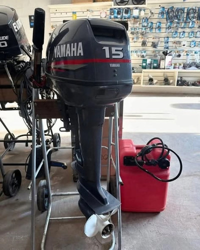 Yamaha Pre-owned 15hp 2 stroke Outboard thumbnail 2
