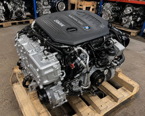 BMW B57 3.0L Turbo Diesel Complete Engine Assembly thumbnail 2