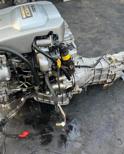 Isuzu 4JK1-TC / 4JK1-TCX 2.5L Turbo Diesel Engine Assembly (Used) thumbnail 4